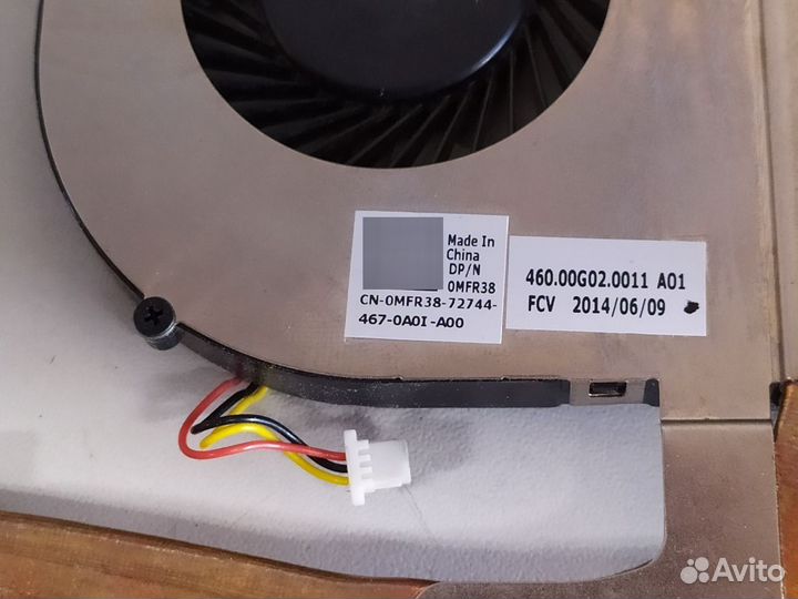 Со для ноутбуков Dell 0MFR38 DFS481305MC0T