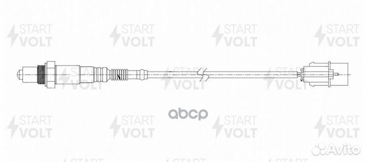 Лямбда-зонд KIA Cerato (09) 1.6i после кат. VS