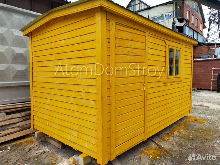 Новые деревянные бытовки