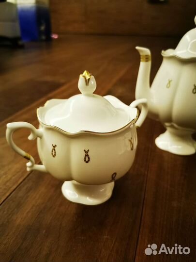 Новый Сервиз кофейный ифз Наташа Петельки