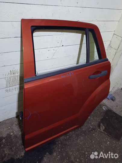 Дверь задняя левая Додж Калибр Dodge Caliber