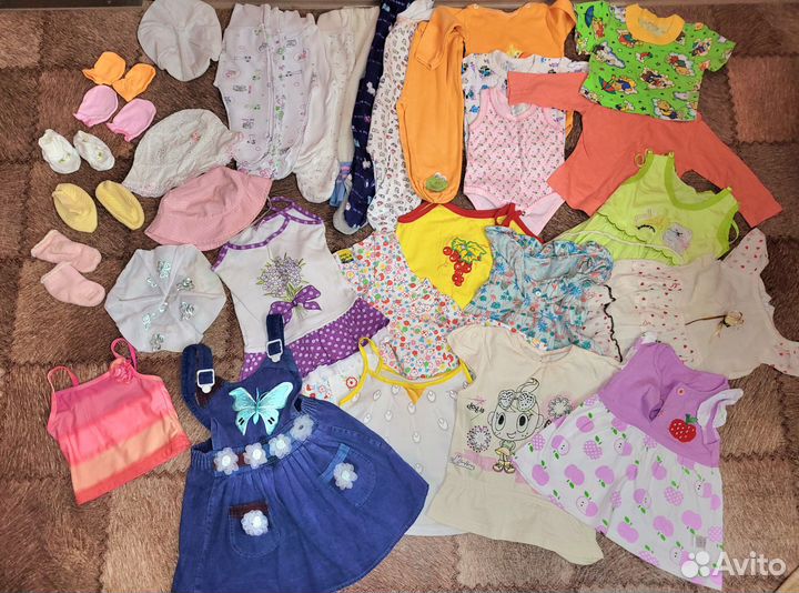 Вещи от 0 до 24 мес