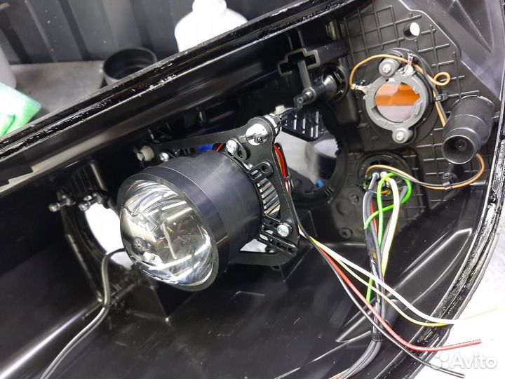 Bi-led линзы diliht parrot Kia Sorento