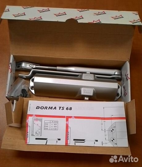 Доводчик дверной dorma TS68