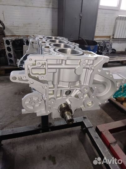 Блок двигателя Хендай Солярис 1.4 G4FA бу