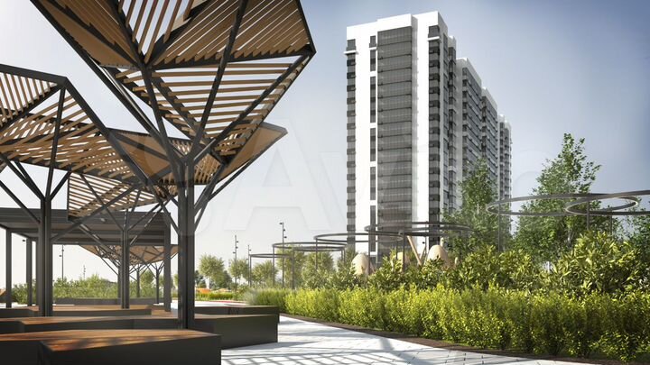 1-к. квартира, 49 м², 4/19 эт.