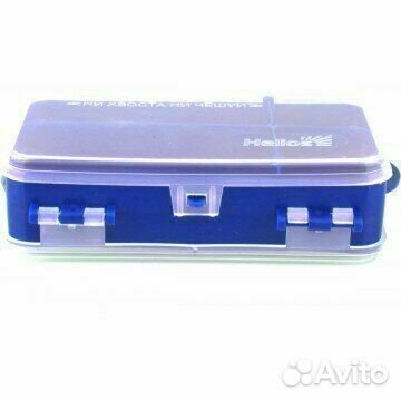 Коробочка для оснастки двухсторонняя (синяя)