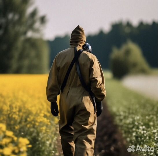 Обработка участка от клещей