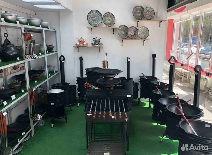 Казан чугунный 12 литров + Шумовка и половник