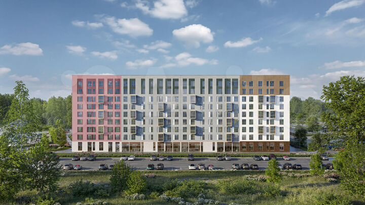 Квартира-студия, 22,4 м², 2/9 эт.