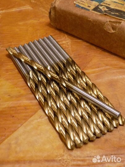 Сверло СССР 6.5 Р6М5К5 А1 Гражтай Вильнюс