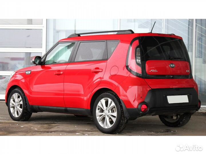 Рейлинги на крышу установка Kia Soul II Restyling