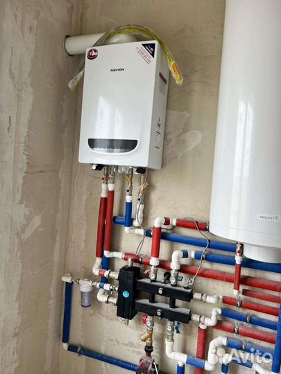 Монтаж экономичного отопления, услуги теплотехника