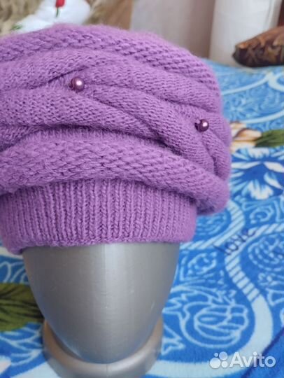 Шапка зимняя из верблюжьи шерсти