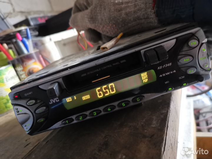 Магнитола касетная JVC. Радио