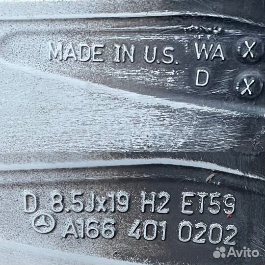 Диски Mercedes R19 Оригинал