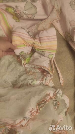 Балдахин+ бортики со слониками