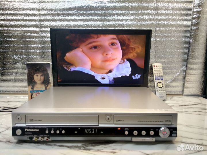DVD Recorder VCR Panasonic DMR-ES35 Оцифровка VHS