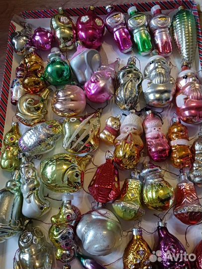 Игрушки ёлочные СССР