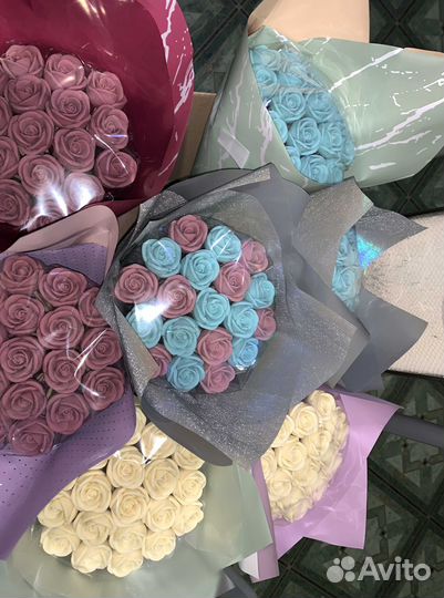 Шоколадные цветы