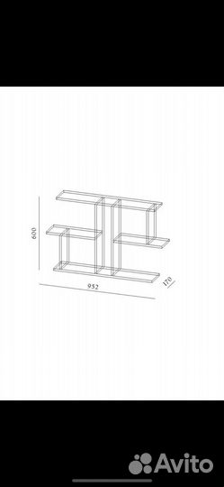 Полка настенная
