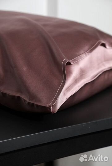 Шелковая наволочка 100 шёлк King size 71х93 см