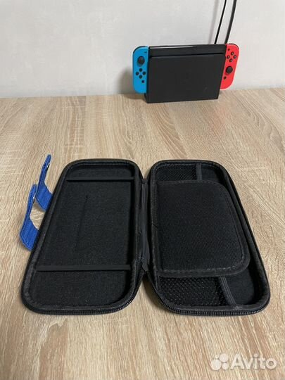 Чехол для nintendo switch зелёный
