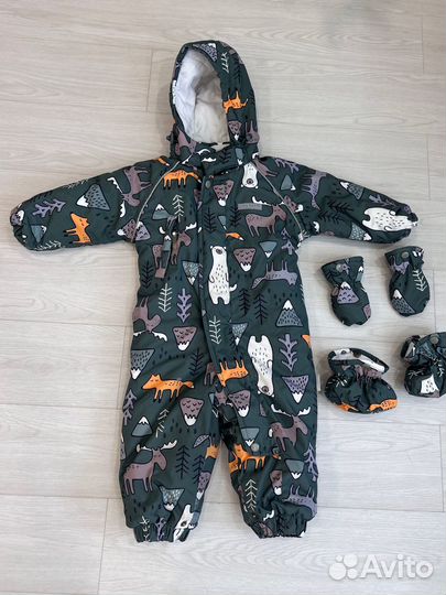 Зимний комбинезон crokid 80 86