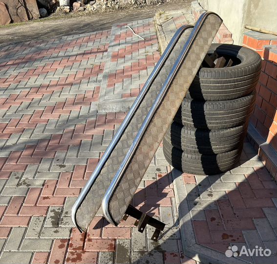 Пороги нержавейка