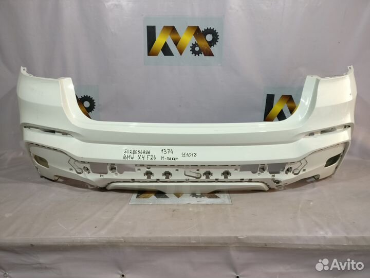 BMW X4 F26 Бампер Задний М-пакет 1374