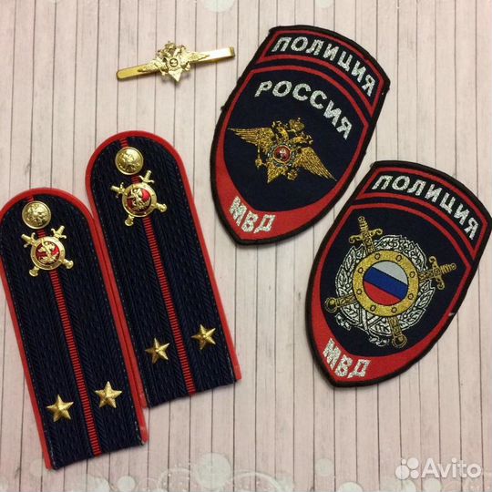Погоны, шевроны мвд