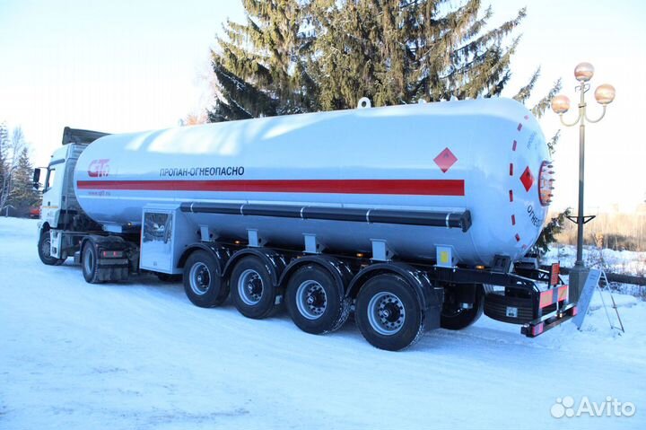 Полуприцеп газовоз GT7 ППЦТ-48, 2023
