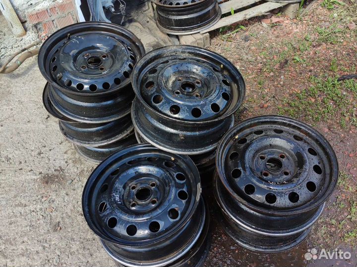 Диск колёсный Kia Rio 3 Hyundai Solaris R15 4x100