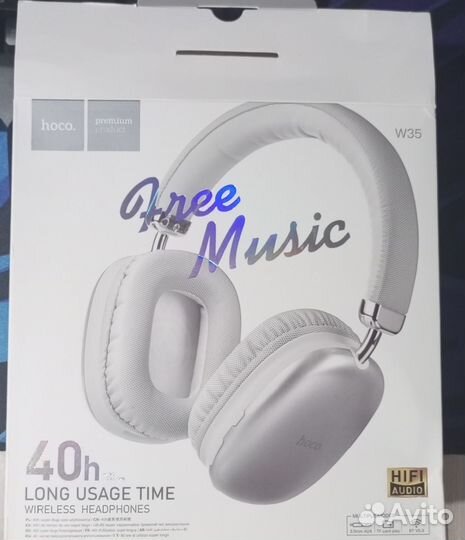 Беспроводные наушники hoco w35
