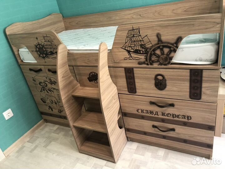 Кровать- чердак Корсар