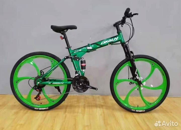 Велосипед с литыми дисками