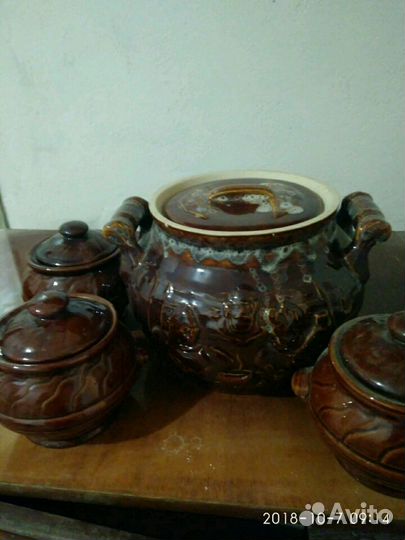 Горшок для запеканияи 3 горшочка