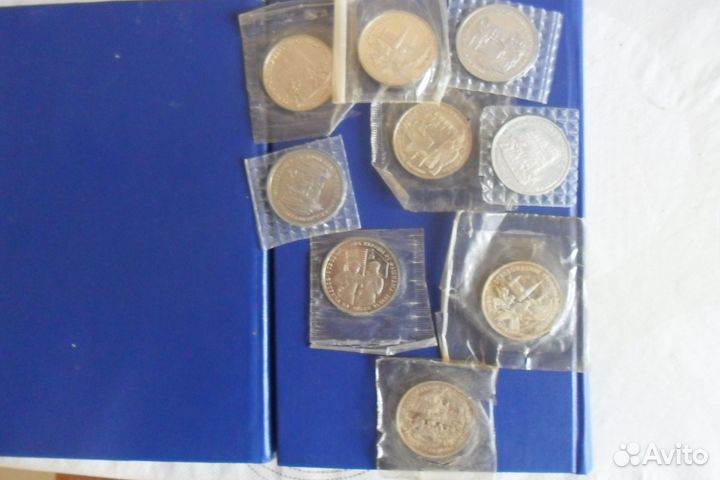 Подборка монет к 50-летию победы в ВОВ