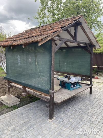 Беседка тапчан