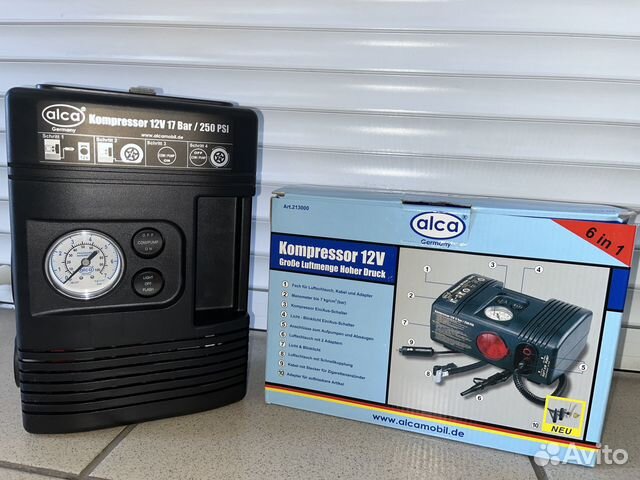 Компрессор автомобильный Alca 213000 12V