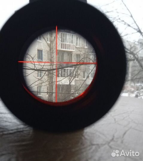 Оптический прицел с лазерной указкой, новый