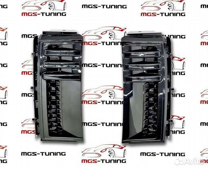 Жабры Range Rover Autobiography 02-12 черные