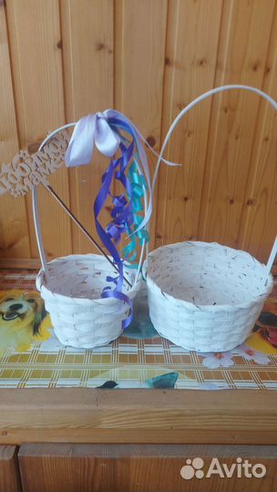 Подарочные корзины для цветов