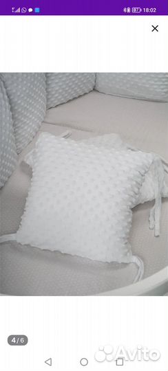 Бортики в детскую кроватку