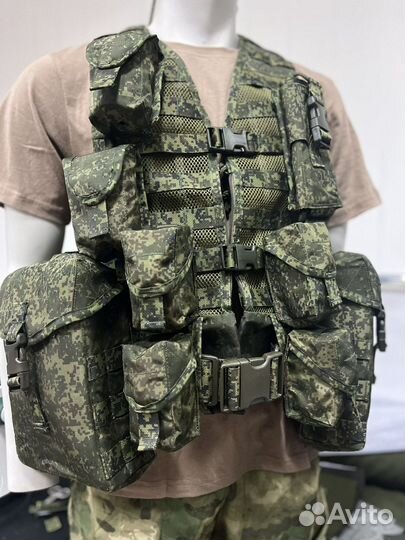 Разгрузочный жилет 6ш117 пулеметчик