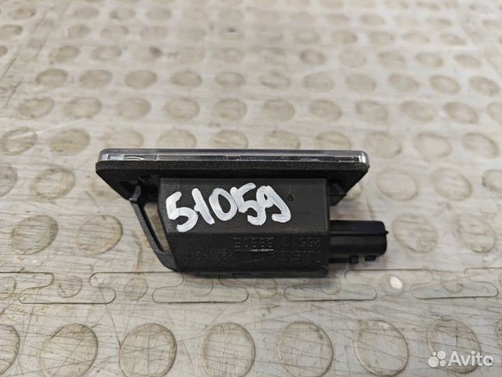 Фонарь подсветки номера Renault Duster 2