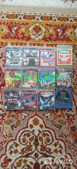 Диски ps3 разные
