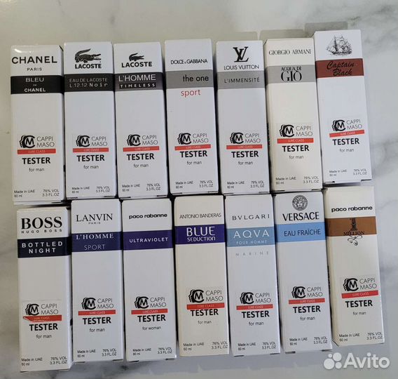 Тестеры ОАЭ 60ml