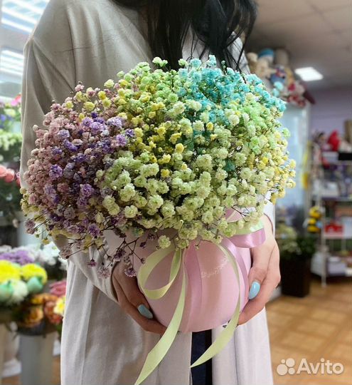 Букет из гипсофилы