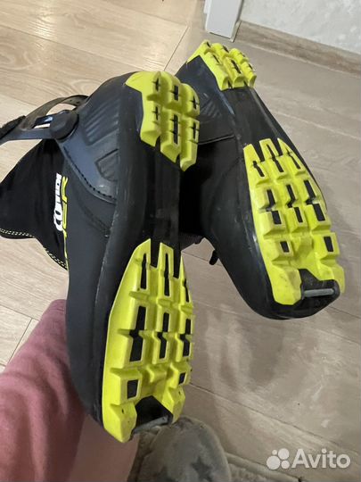 Лыжные ботинки fischer jr combi 36